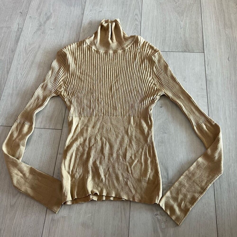 Max studio women long sleeve top size s